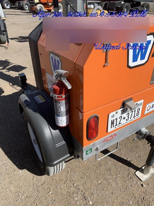 2024 Wanco WLTT-4MM4K Diesel, Deep Sea Controller, Shore Power Plug, Auto Start, (4) 350W LED Floodlights, 4kW Generator, 60 Gal Fuel Tank, 2" Ball, T3