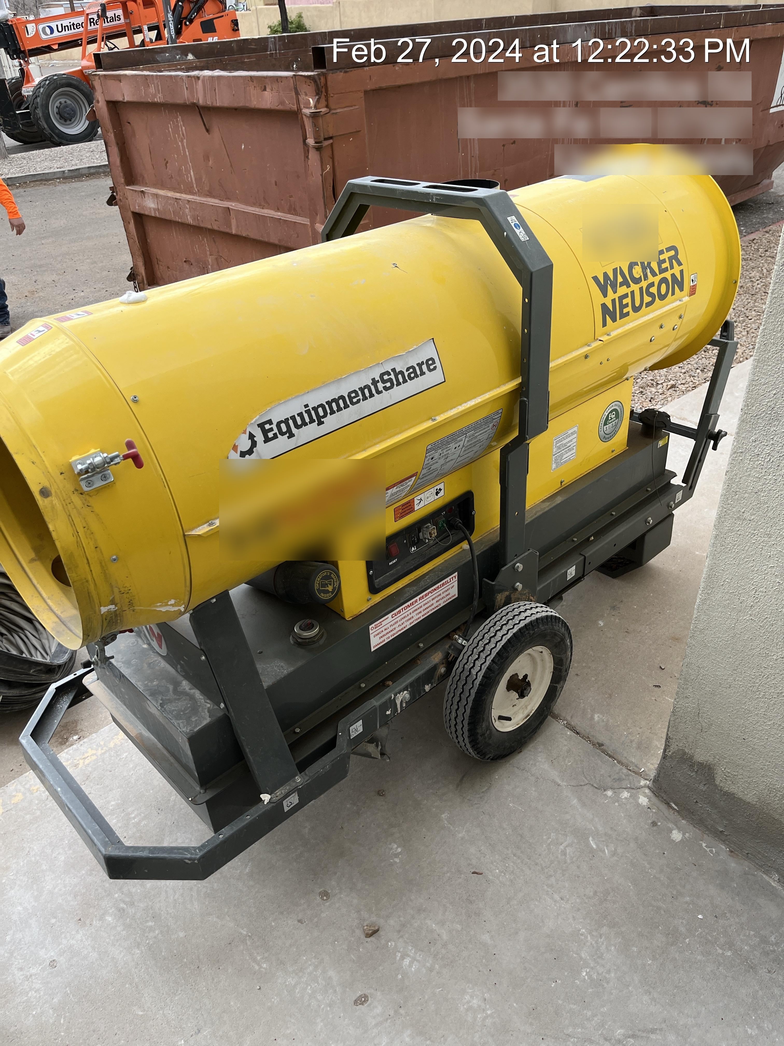 2019 WACKER NEUSON HI400