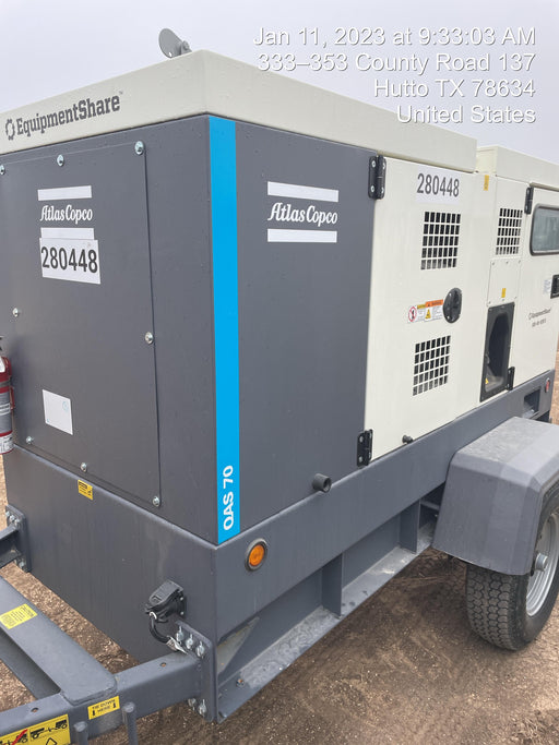 2022 ATLAS COPCO QAS 70