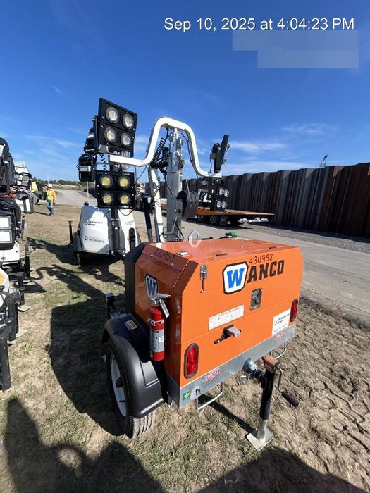 2024 Wanco WLTT-4MM4K Diesel, Deep Sea Controller, Shore Power Plug, Auto Start, (4) 350W LED Floodlights, 4kW Generator, 60 Gal Fuel Tank, 2" Ball, T3