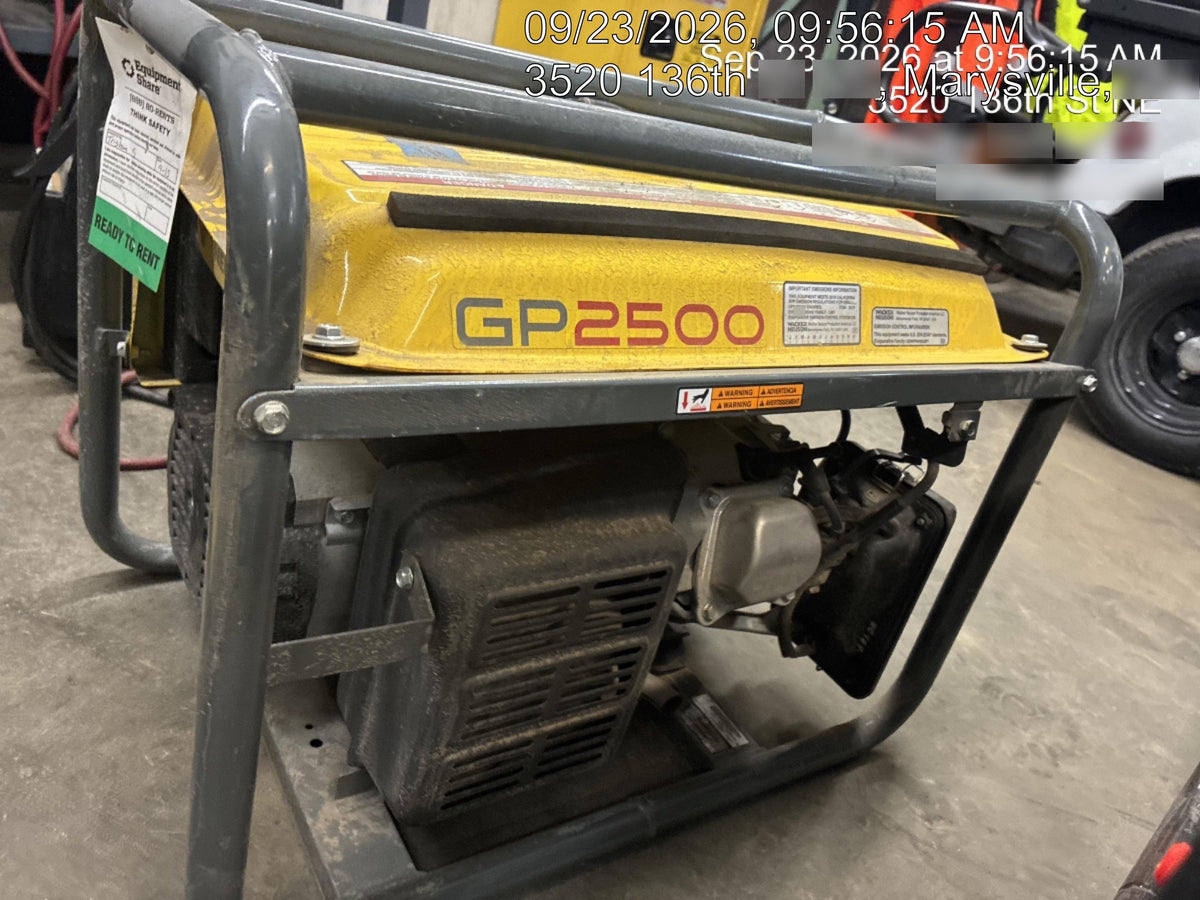 2020 WACKER NEUSON GP2500A