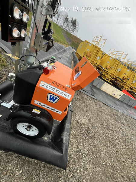 2024 Wanco WLTT-4MM4K Diesel, Deep Sea Controller, Shore Power Plug, Auto Start, (4) 350W LED Floodlights, 4kW Generator, 60 Gal Fuel Tank, 2" Ball, T3