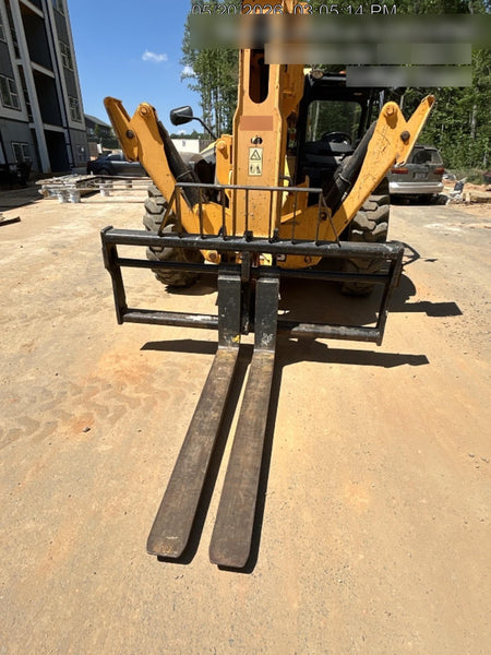 2020 JCB 510-56 Canopy, Solid Tires, Work Lights, Beacon, Aux Hydraulics, Back up Alarm, Lifting Eye, ES Decals