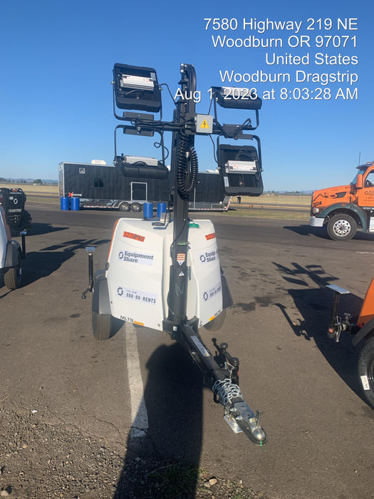 2023 Generac MLT2 Diesel, Flex Switch 120V Input, Powerzone Controller, (4) 320W LED Lights, 4kW Generator, 39.9 Gal Fuel Tank, 2" Ball, T3