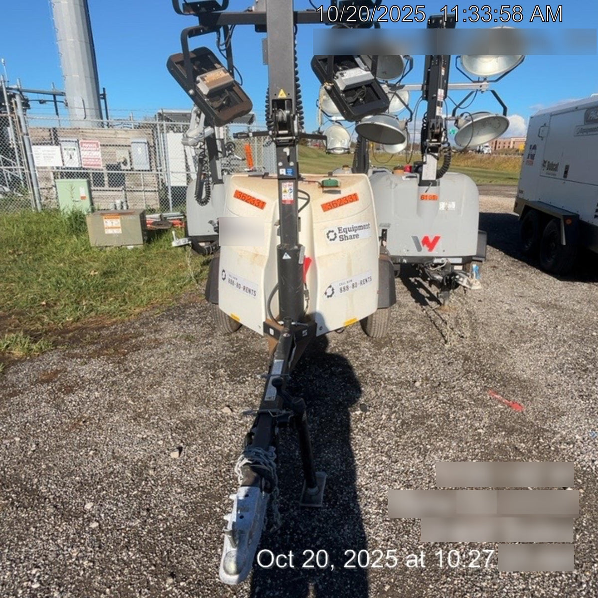 2023 Generac MLT2 Diesel, Flex Switch 120V Input, Powerzone Controller, 
(4) 320W LED Lights, 4kW Generator, 39.9 Gal Fuel Tank, 2" Ball, T3