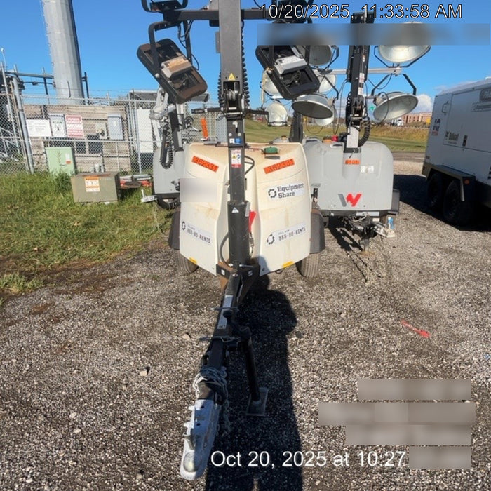 2023 Generac MLT2 Diesel, Flex Switch 120V Input, Powerzone Controller, 
(4) 320W LED Lights, 4kW Generator, 39.9 Gal Fuel Tank, 2" Ball, T3