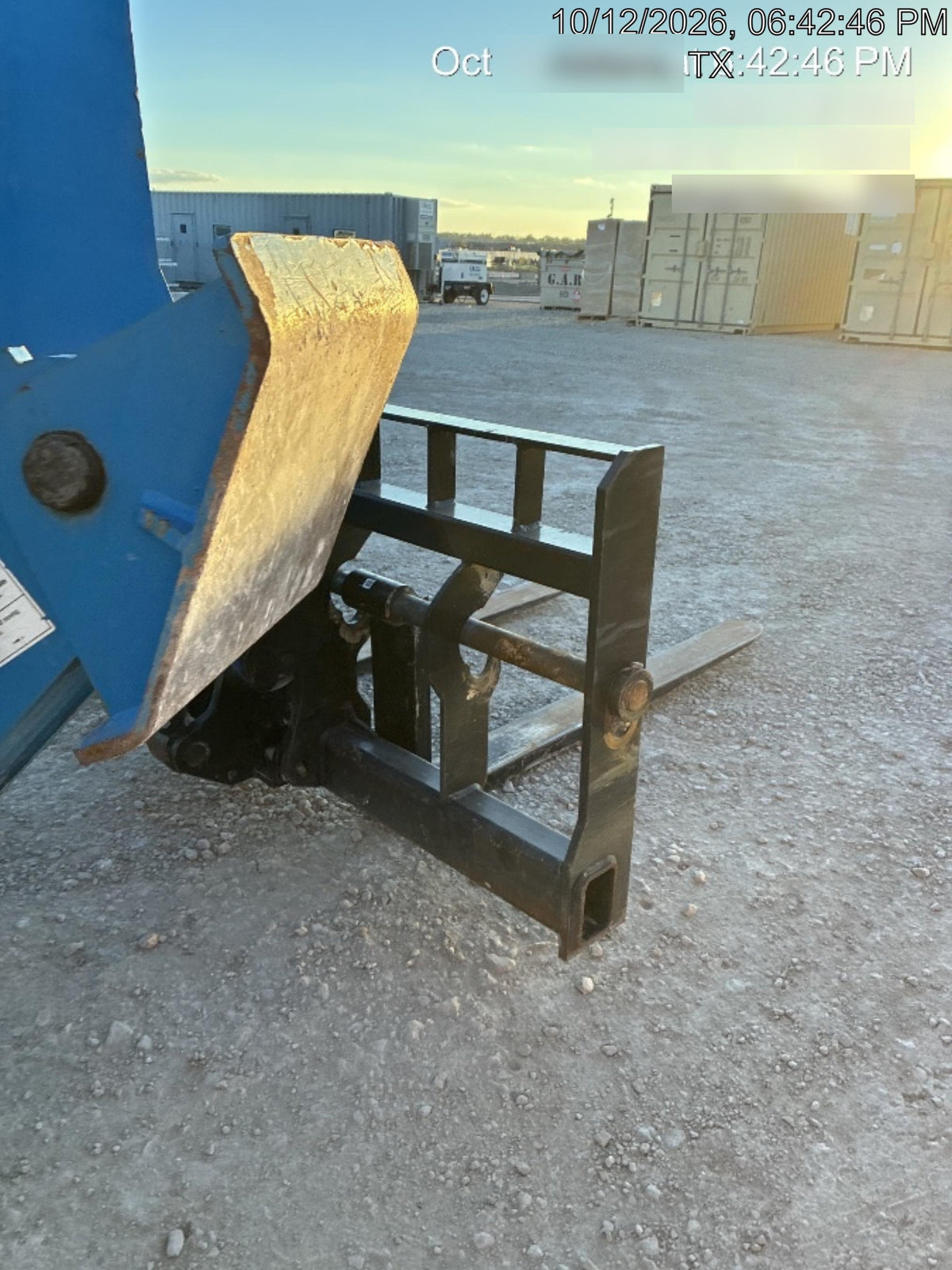 2017 Genie GTH-1056 Genie GTH1056, Solid Tires, 60" carriage, Light Kit, Open ROPS