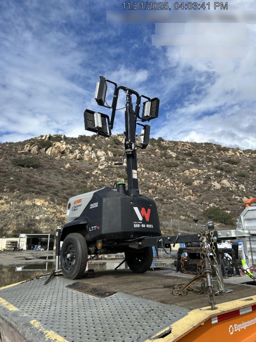 2024 Wacker Neuson LTT4 Diesel, Kohler KDW702, Deep Sea Controller, Auto Start, LED 320W, Bypass Outlet, T3