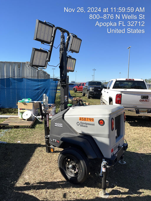 2024 Wacker Neuson LTT4 Diesel, Kohler KDW702, Deep Sea Controller, Auto Start, LED 320W, Bypass Outlet, T3