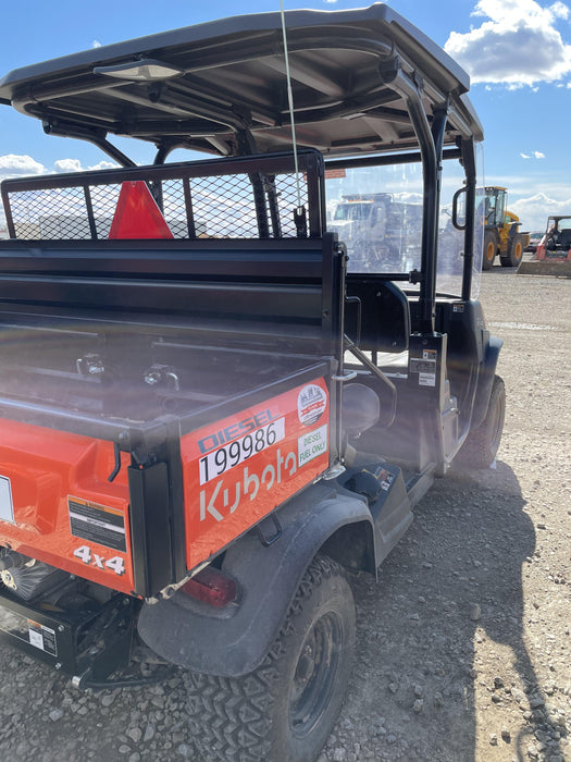 2022 Kubota RTV-X1140W-H Plastic Canopy, Windshield Acrylic Clear, LED Strobe Light, Wire Harness Kit, Back up Alarm