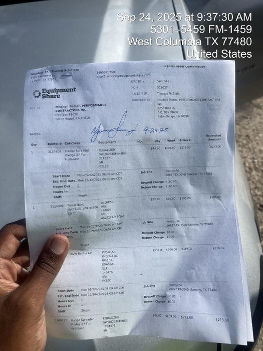 2022 ENERPAC SWI2025TEMINEX