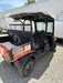 Kubota RTV-X1140W-H 4wd Utility Cart, LED Strobe, Windshield Tempered Glass, Pastic Canopy, Wire Harness Kit, Backup Alarm