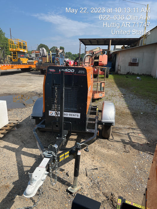 2022 Lincoln Electric LE400 Kubota V1505, Trlr, Cable Rack, Light Kit, ES Decals, T3