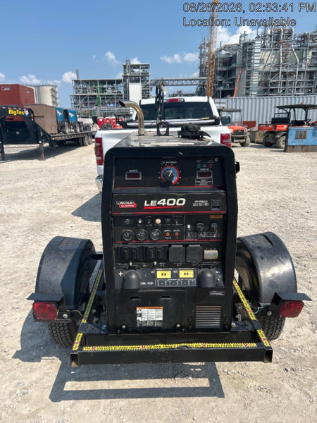 2024 Lincoln Electric LE400 Kubota V1505, Trlr, Cable Rack, Light Kit, ES Decals, T3