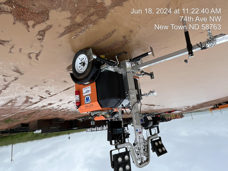 2024 Wanco WLTT-4MM4K Diesel, Deep Sea Controller, Shore Power Plug, Auto Start, (4) 350W LED Floodlights, 4kW Generator, 60 Gal Fuel Tank, 2" Ball, T3