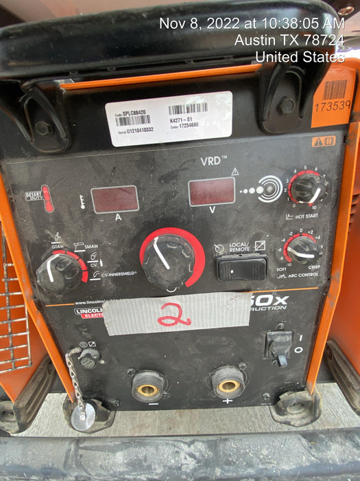 2021 LINCOLN ELECTRIC FLEXTEC 350X