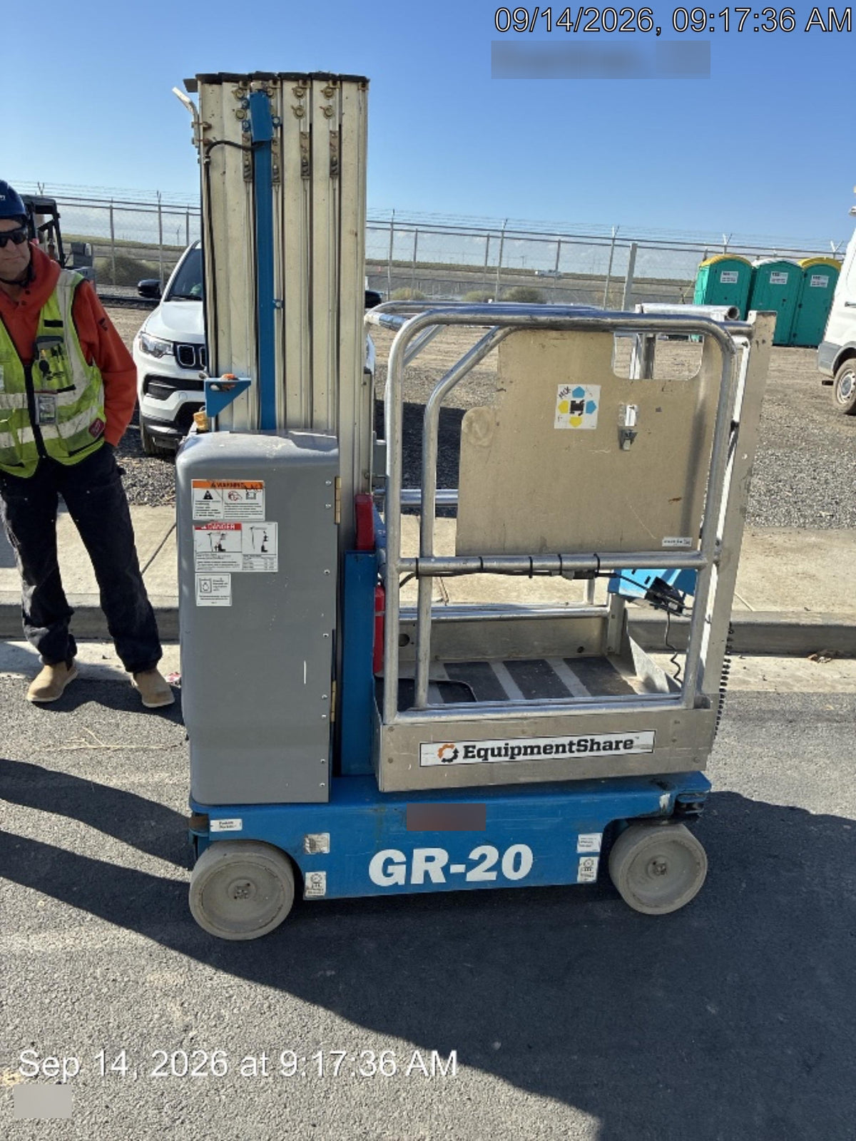 2019 GENIE GR-20