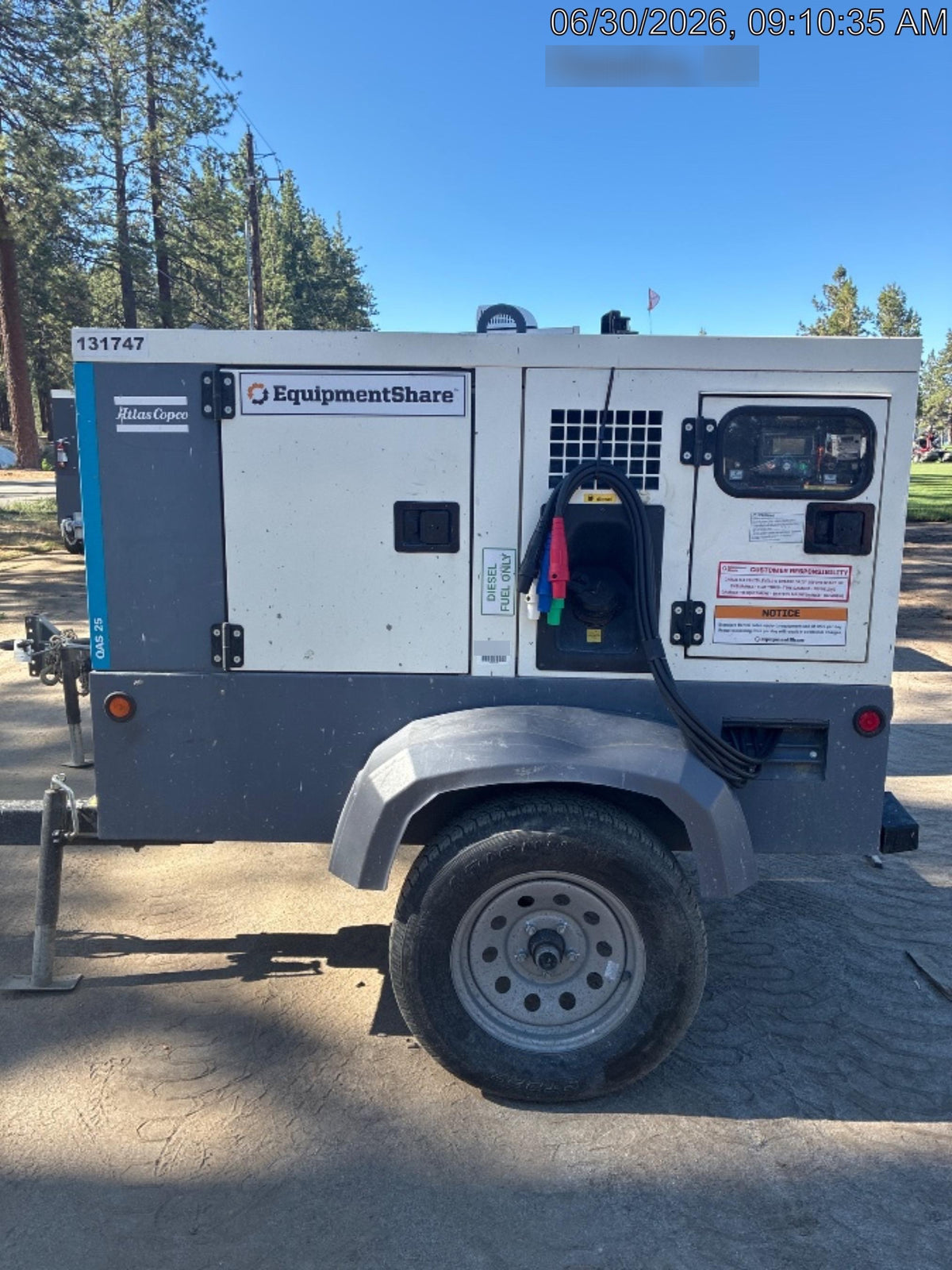 2020 ATLAS COPCO QAS25