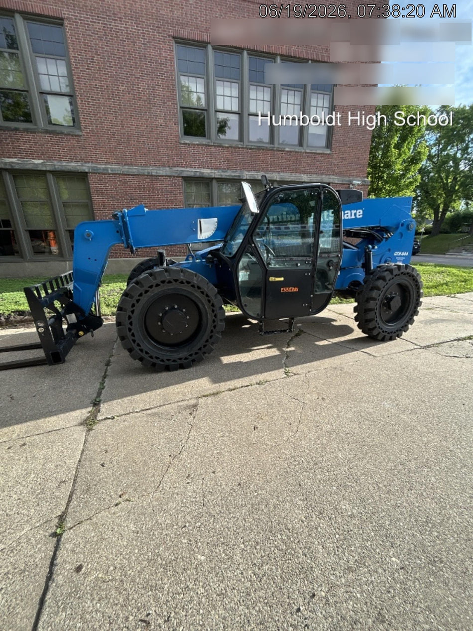 2024 Genie GTH-844 74Hp Dsl, Cab/Heat/Air, Sld Tires, LED WL, Bcn, L Hook, T3 + Access Control