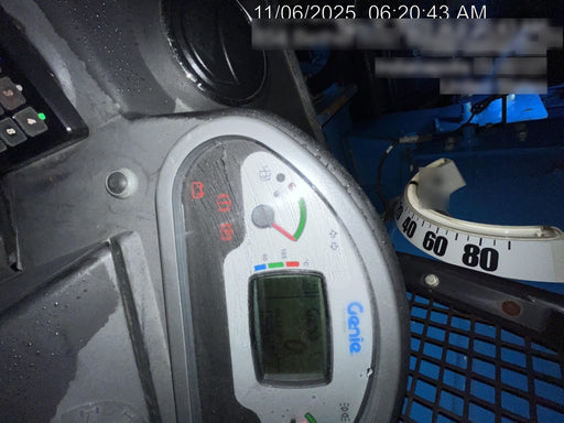 2019 Genie GTH-5519 Canopy, Solid RT Tires, LED Work Lights, Beacon 48" Carriage, 48" Forks