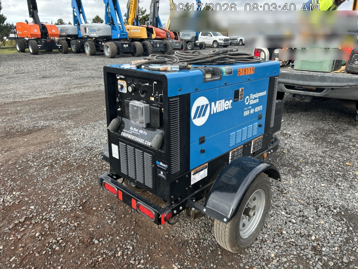 2026 MILLER ELECTRIC BIG BLUE 400