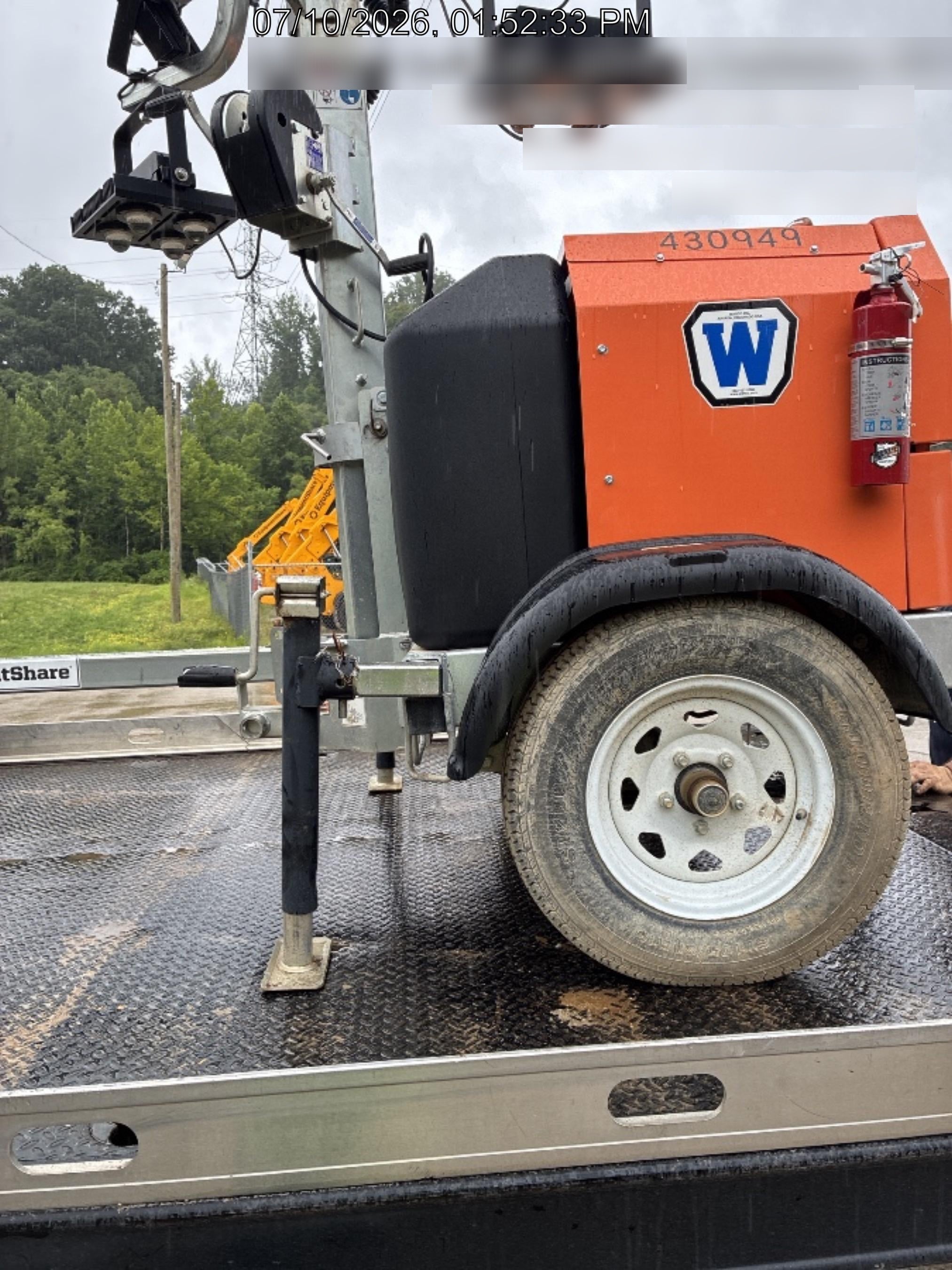 2024 Wanco WLTT-4MM4K Diesel, Deep Sea Controller, Shore Power Plug, Auto Start, (4) 350W LED Floodlights, 4kW Generator, 60 Gal Fuel Tank, 2" Ball, T3