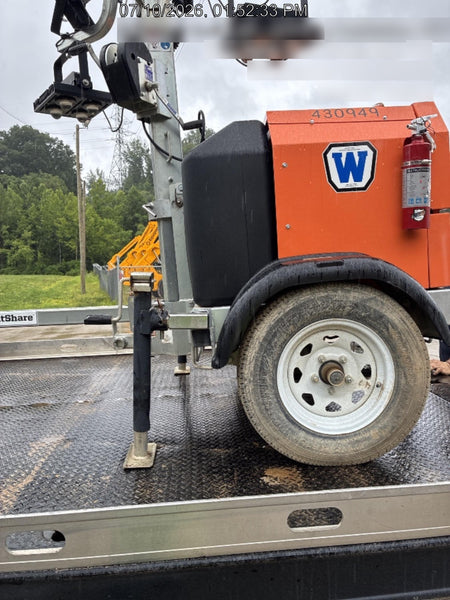 2024 Wanco WLTT-4MM4K Diesel, Deep Sea Controller, Shore Power Plug, Auto Start, (4) 350W LED Floodlights, 4kW Generator, 60 Gal Fuel Tank, 2" Ball, T3