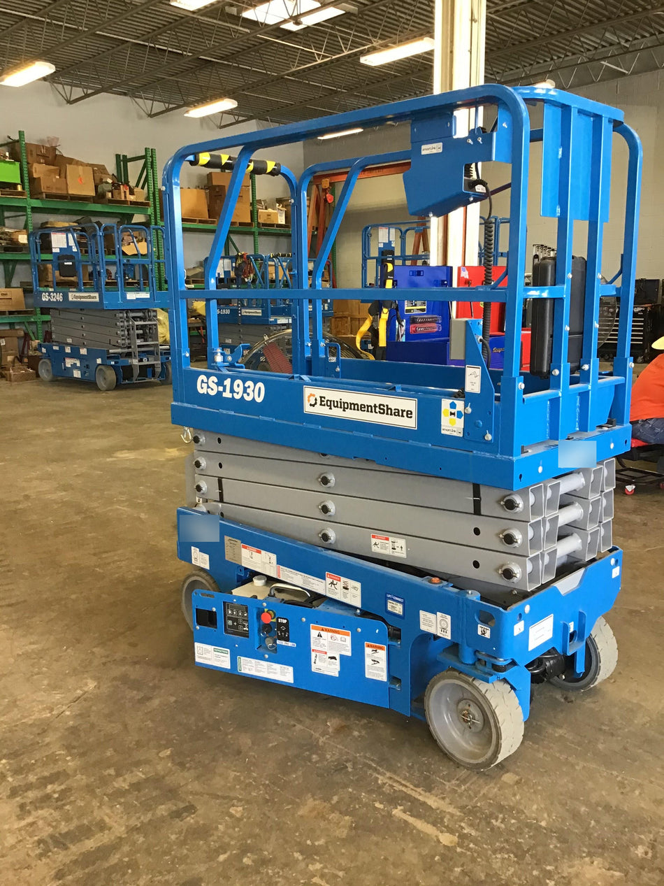 2020 Genie GS-1930 Fixed rails with chain entry gate - Pre A92.20