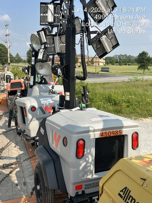 2024 Wacker Neuson LTT4 Diesel, Kohler KDW702, Deep Sea Controller, Auto Start, LED 320W, Bypass Outlet, T3