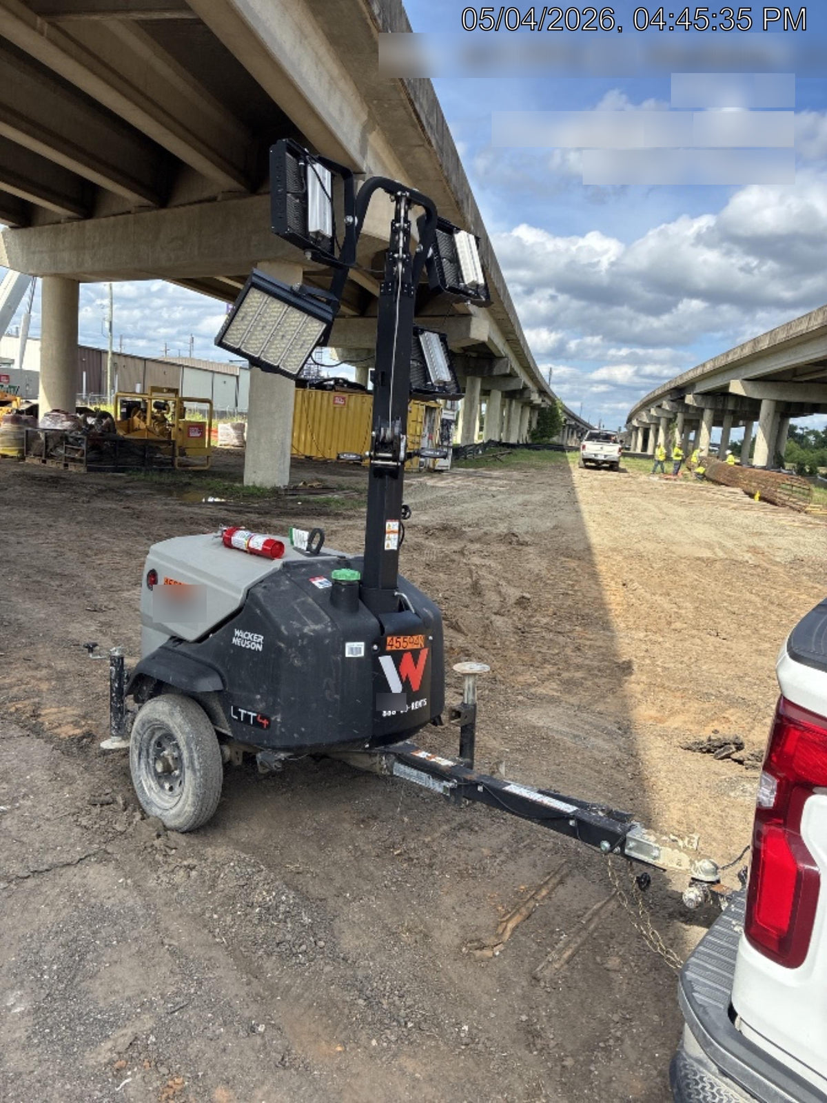 2024 Wacker Neuson LTT4 Diesel, Kohler KDW702, Deep Sea Controller, Auto Start, LED 320W, Bypass Outlet, T3