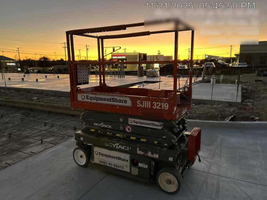 2019 Skyjack SJIII-3219 Standard w/Trojan Batteries