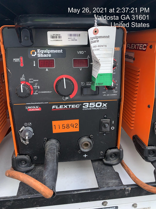 2020 LINCOLN ELECTRIC FLEXTEC 350X