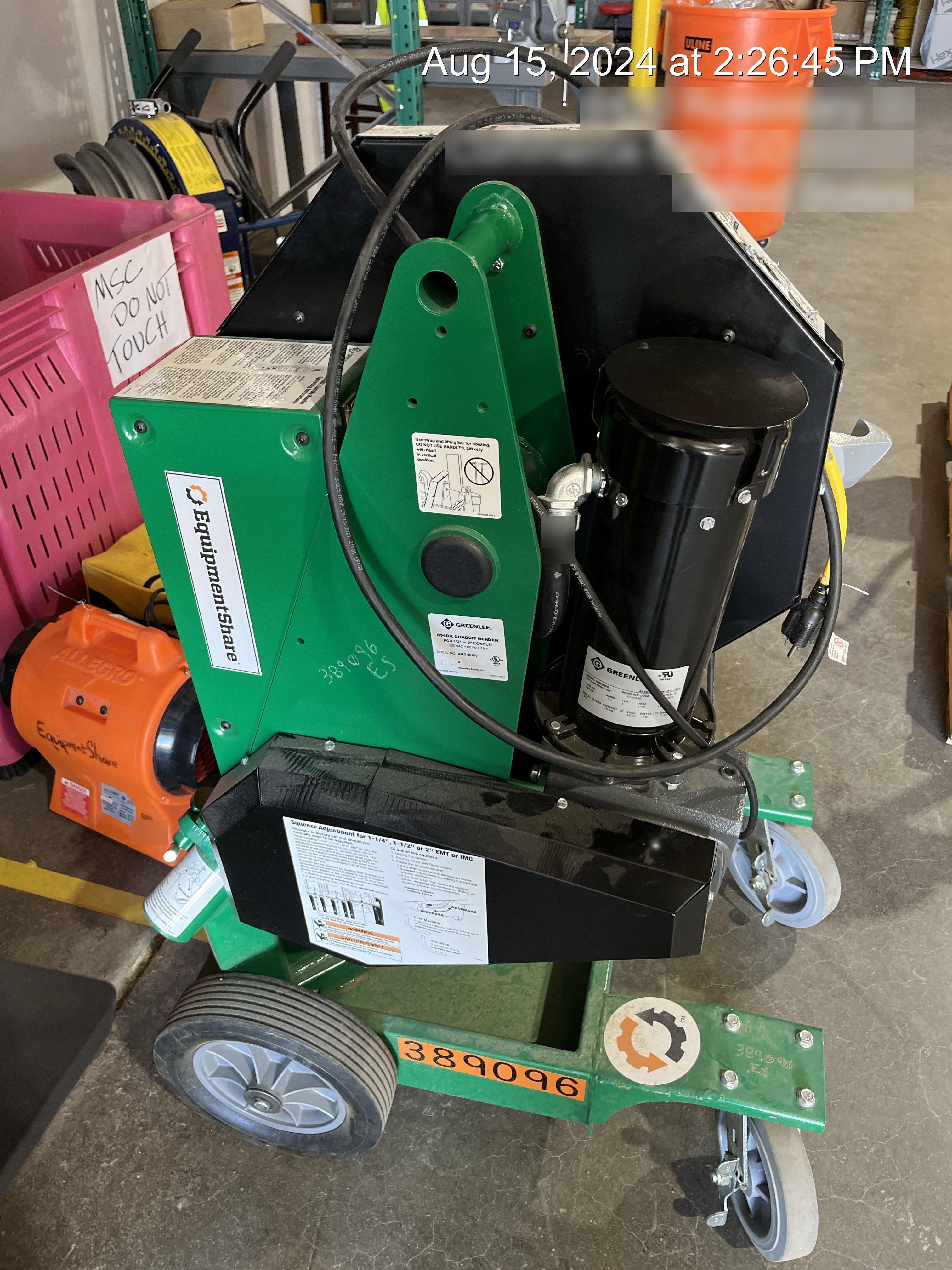 2024 GREENLEE 854DX