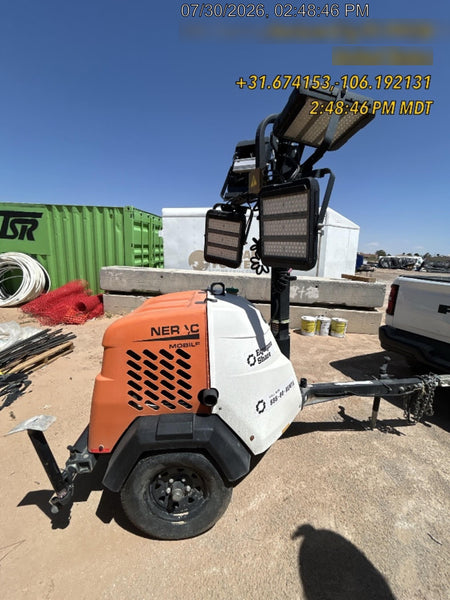 2024 Generac MLT2 Diesel, Flex Switch 120V Input, Powerzone Controller, 
(4) 320W LED Lights, 4kW Generator, 39.9 Gal Fuel Tank, 2" Ball, T3