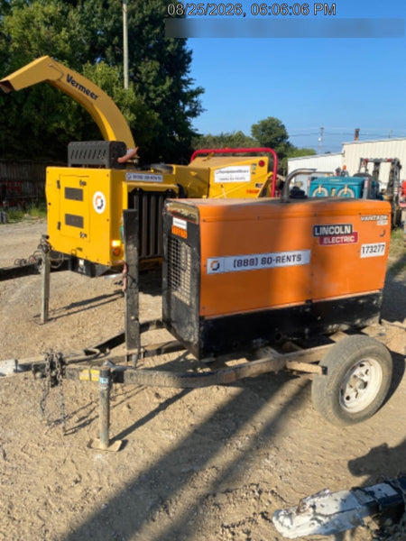 2021 Lincoln Electric Vantage 322 Vantage 322 Ready Pak 3 w/ Decals, ORANGE (includes trailer, cable rack, fender light kit) NO Telematics