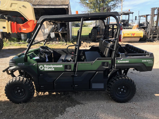 2018 Kawasaki MULE PRO-DX Kawasaki Mule 4x4 Diesel UTV w/Hard Top, Windshield, Beacon, Backup Alarm, ES Keypad/Hardware Installed