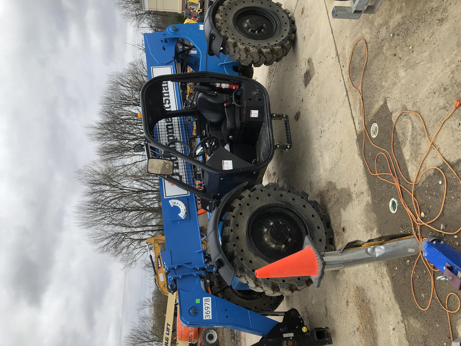 2019 Genie GTH-636 Canopy, Solid RT Tires, LED Work Lights, Beacon 60" QA Carriage, 48" Forks