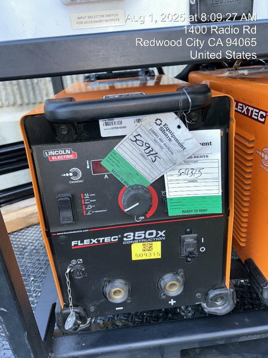 2025 LINCOLN ELECTRIC FLEXTEC 350X