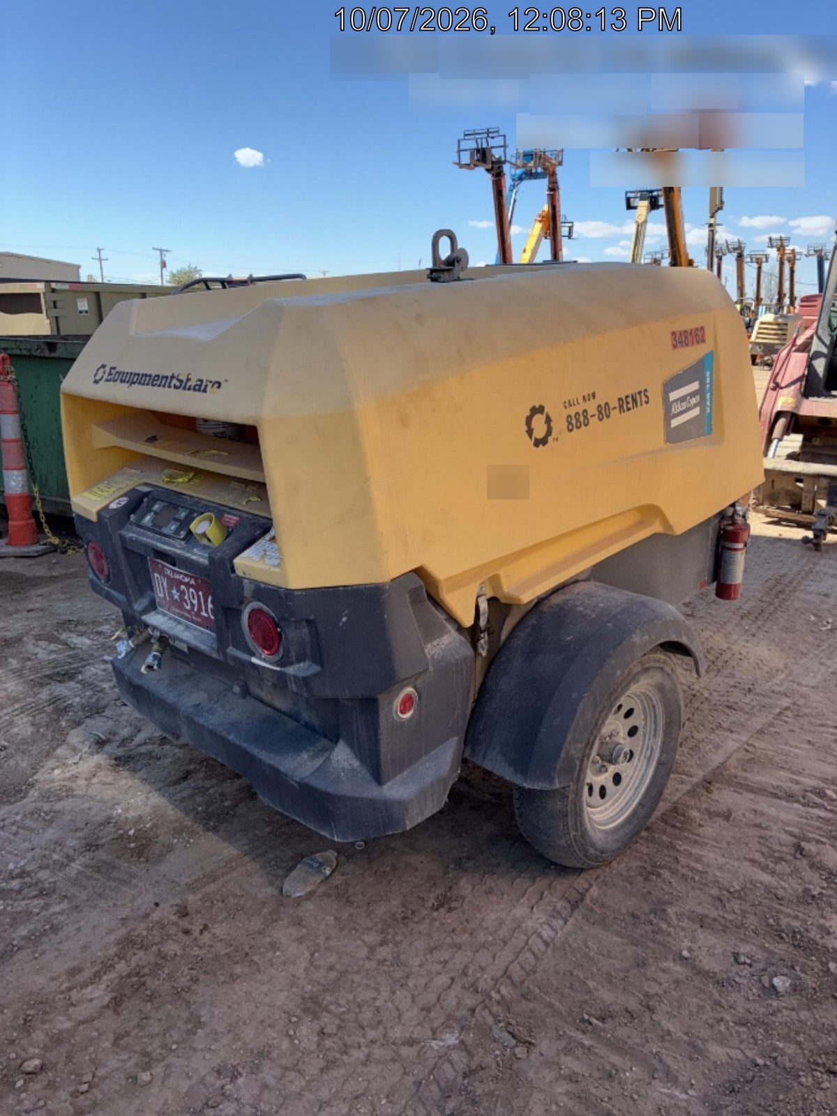 2023 ATLAS COPCO XAS188 CWK