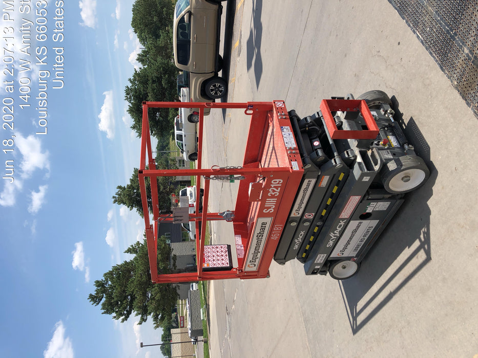 2019 Skyjack SJIII-3219 Standard Options, Trojan Batteries