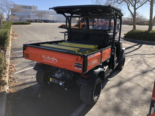 2021 Kubota RTV-X1140W-H Plastic Canopy, Windshield Acrylic Clear, LED Strobe Light, Wire Harness Kit, Back up Alarm