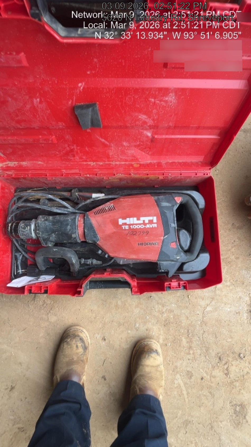 2020 HILTI TE 1000-AVR