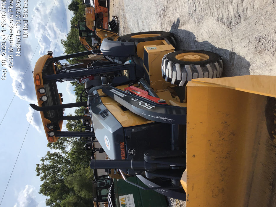 2020 John Deere 310LEP Canopy, 4WD, Standard Stick, Pilot Controls, 2 Way Hydraulics, TAG Manual QC