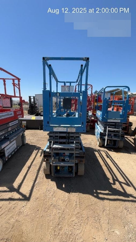 2020 Genie GS-1930 Solid Non Marking Tires, Beacon, Folding rails with half height swing gate, 800W Inverter