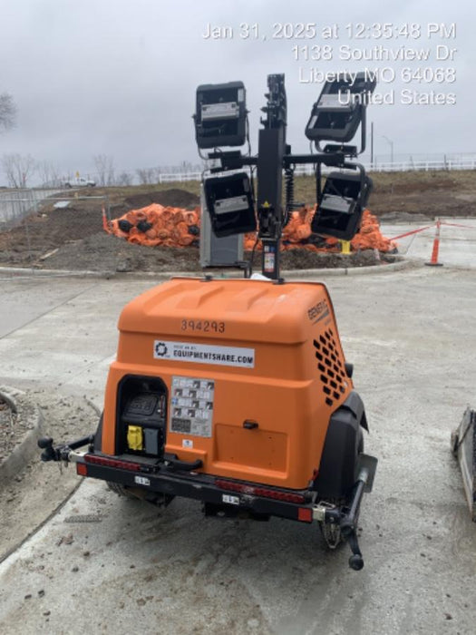 2024 Generac MLT2 Diesel, Flex Switch 120V Input, Powerzone Controller, 
(4) 320W LED Lights, 4kW Generator, 39.9 Gal Fuel Tank, 2" Ball, T3