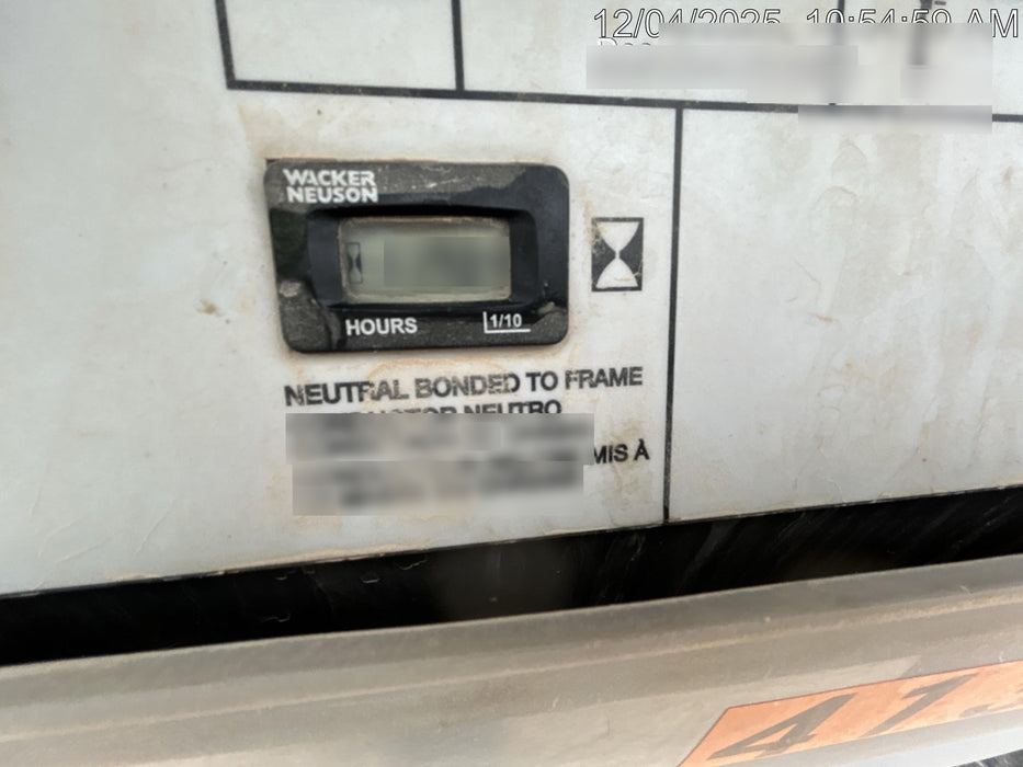 2019 Wacker Neuson LTV6K-LED LED Lighting, ES Track Hardware, Fuel Level Sensor