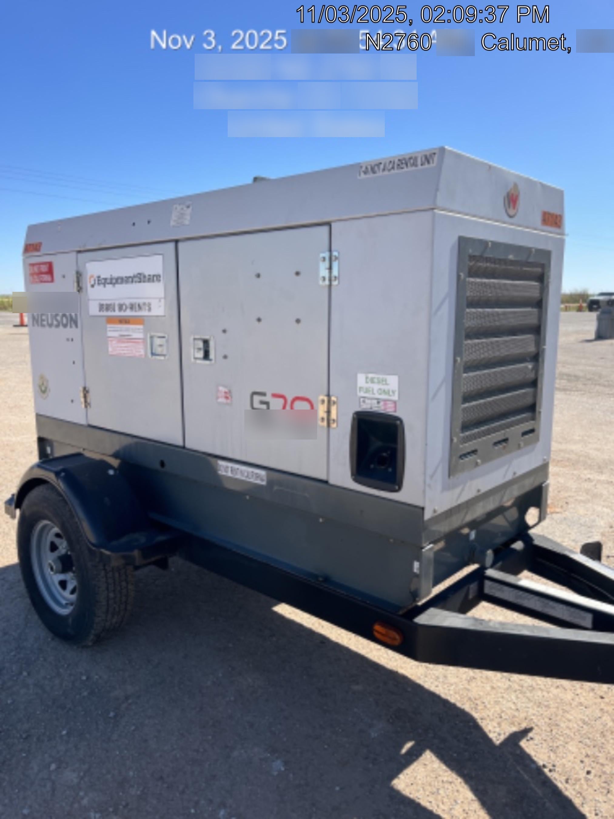 2019 WACKER NEUSON G70