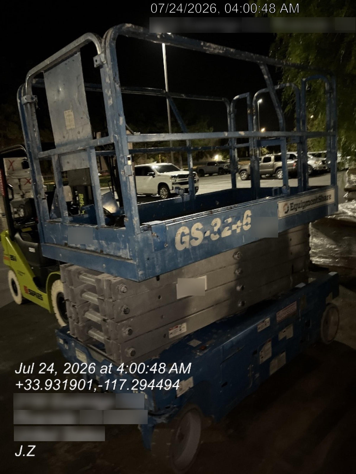 2018 GENIE GS-3246