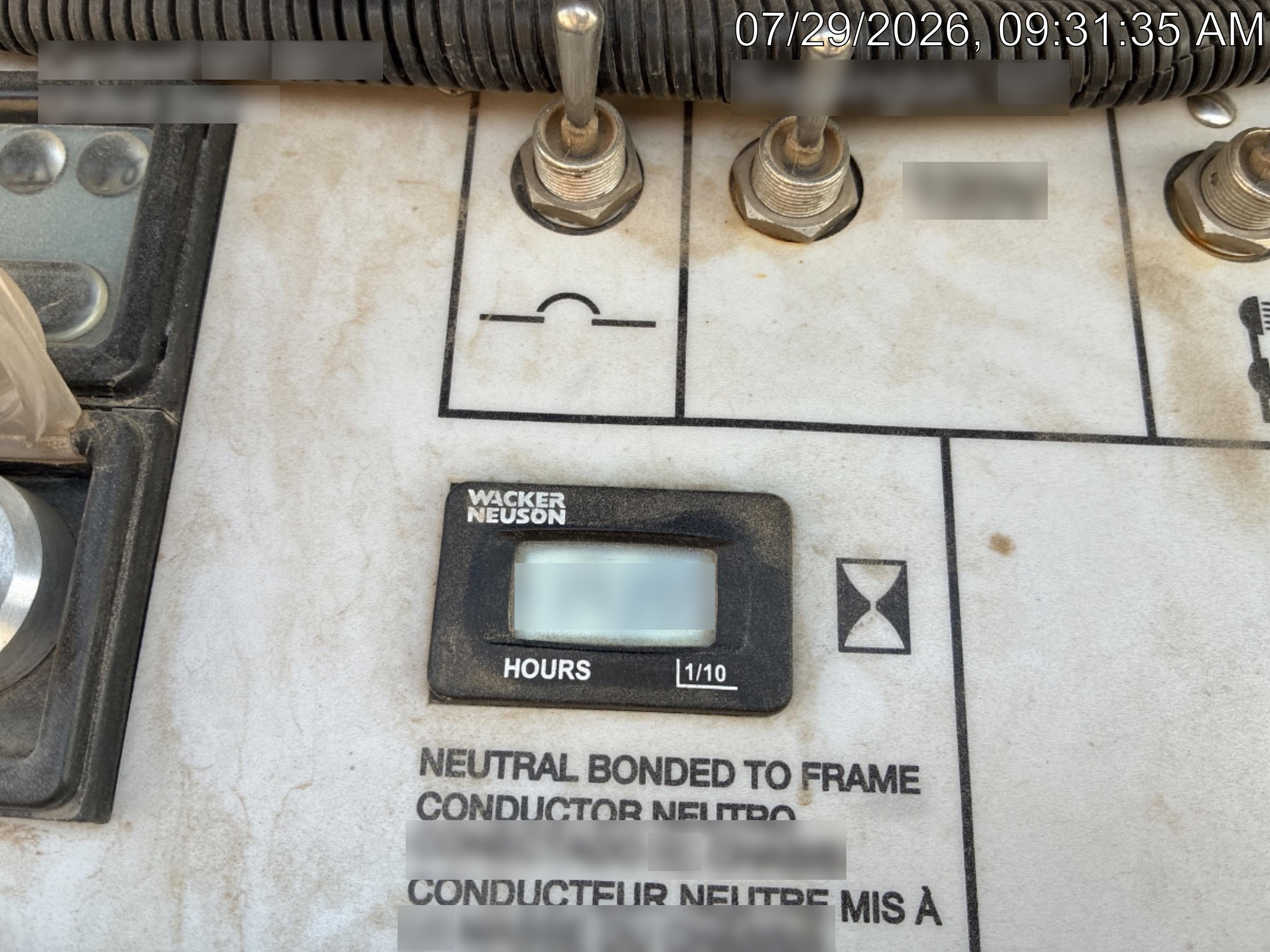 2019 Wacker Neuson LTV6L-MH Standard Options, ES Track Hardware, Fuel Level Sensor