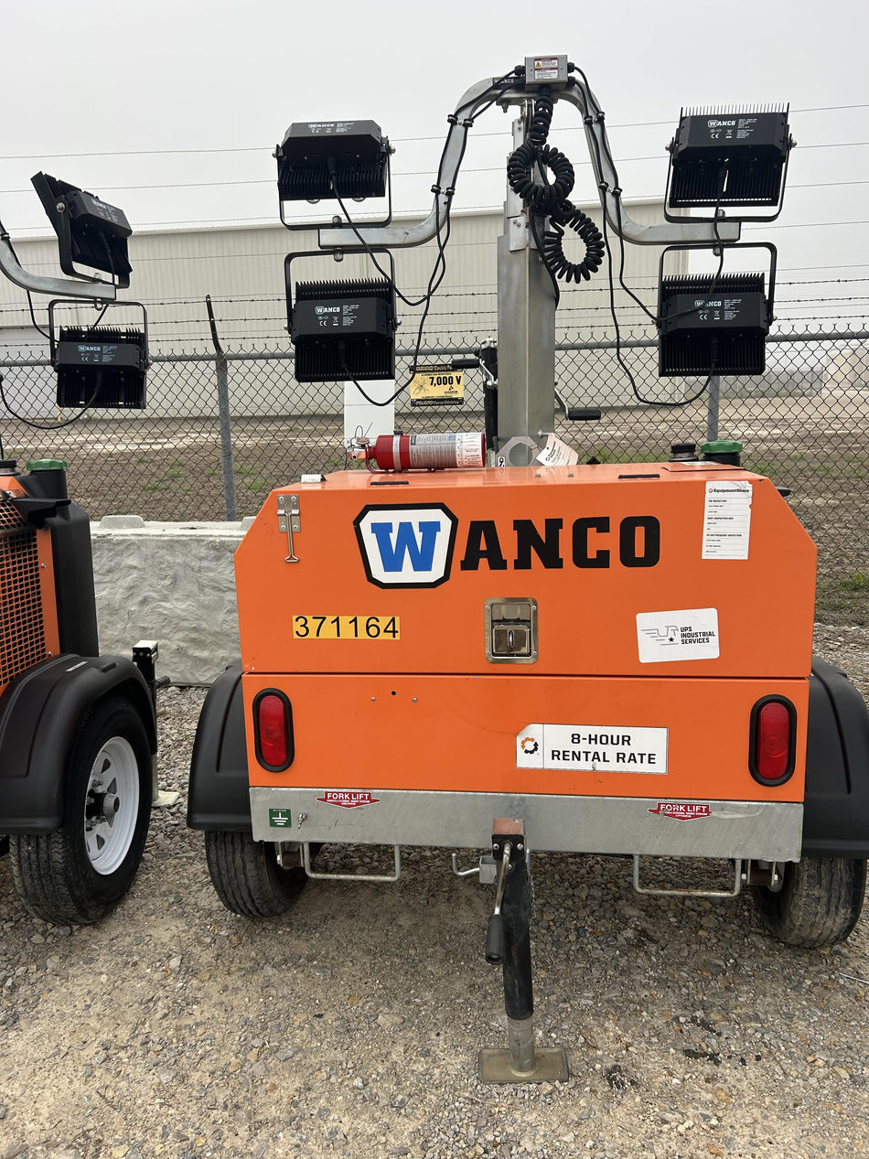 2023 Wanco WLTT-4MM4K Diesel, Deep Sea Controller, Shore Power Plug, Auto Start, (4) 350W LED Floodlights, 4kW Generator, 60 Gal Fuel Tank, 2" Ball, T3